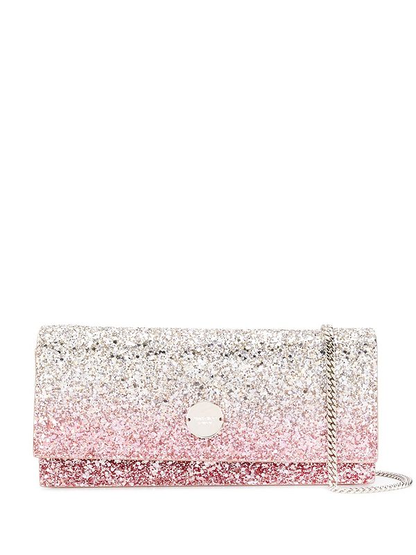 jimmy choo pink clutch