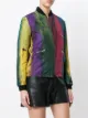 Saint Laurent tie-dye varsity jacket