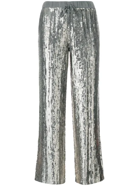 Pantaloni Farfetch a o Di Paillettes h P s r 8wXPqP