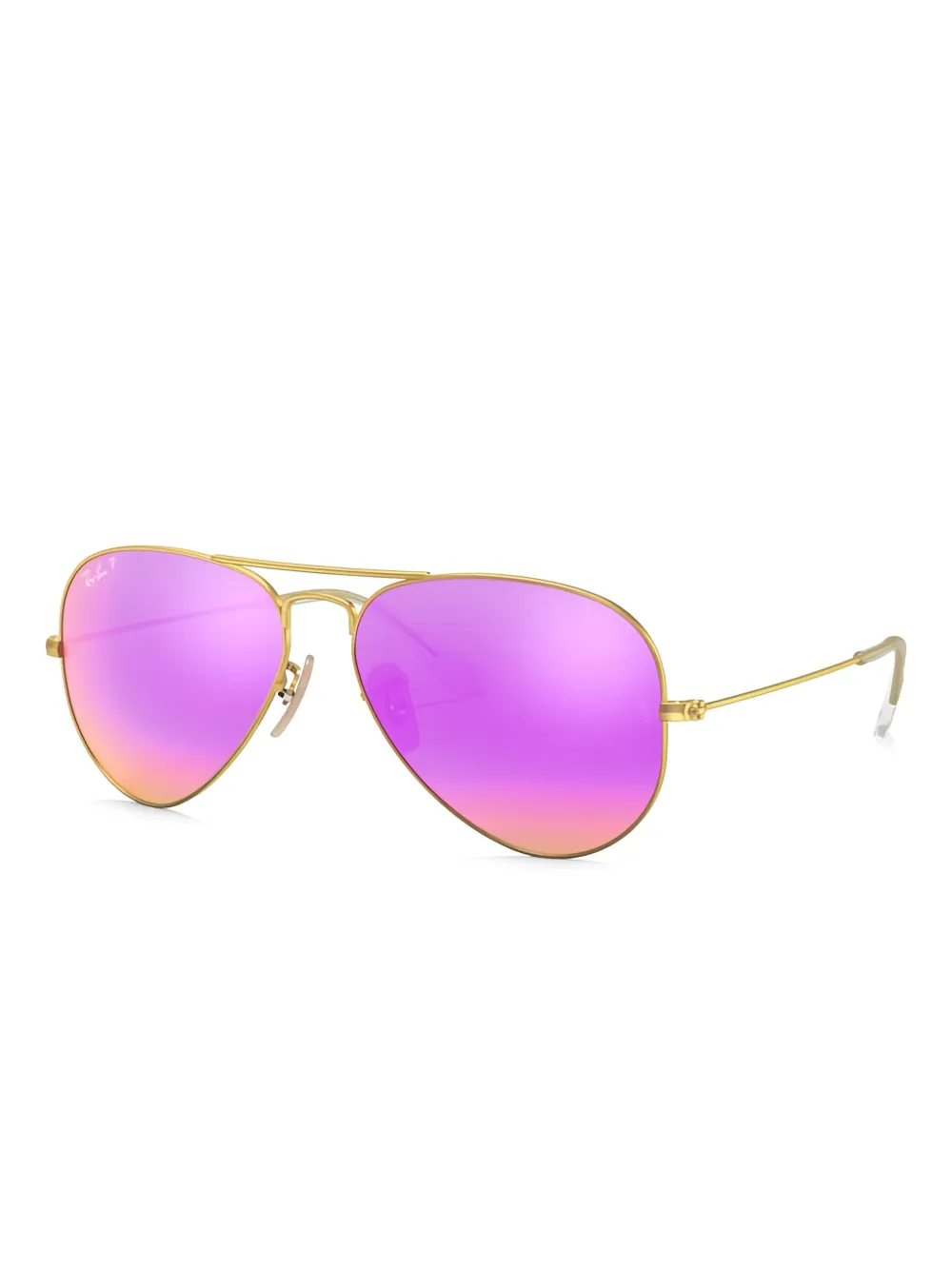 Ray-Ban pilot-frame sunglasses | Gold | Image 1