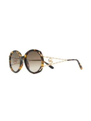 Lunettes De Soleil Elie Saab ES 007/S B88 Blue Silver - Femme - UV400 - Neuves Avec Étiquettes