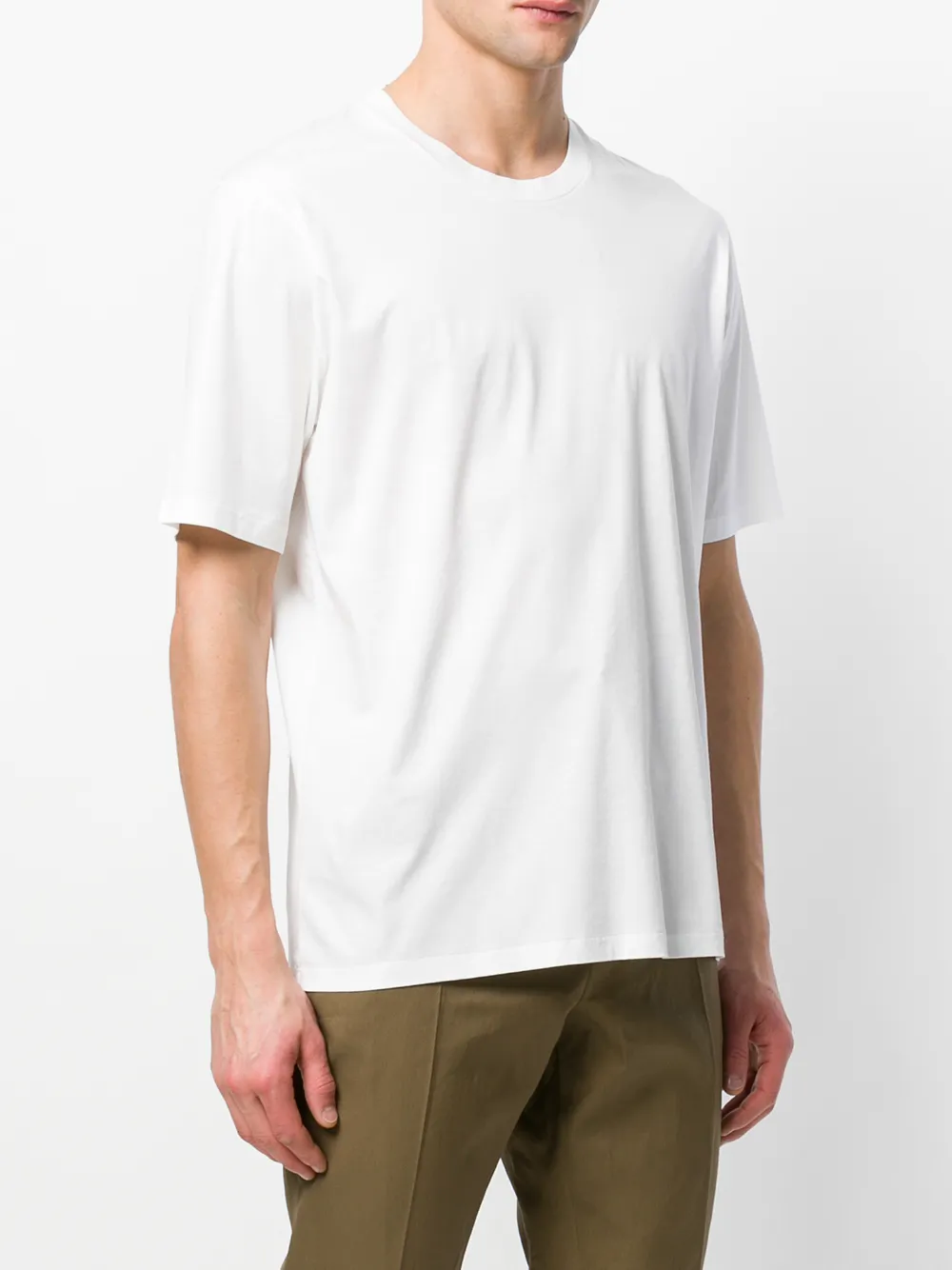 Jil Sander t-shirt met halflange mouwen Wit
