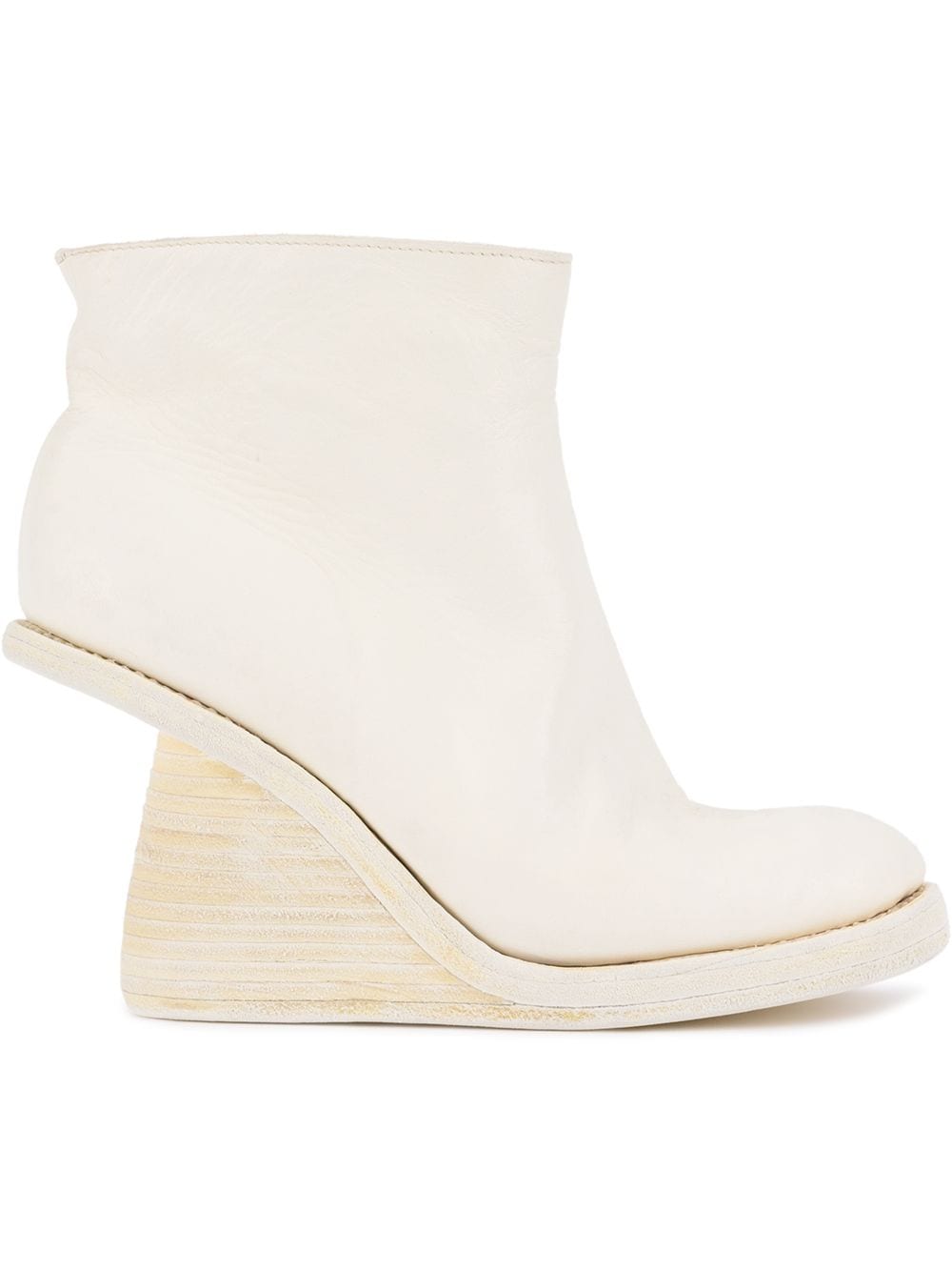 

Guidi wedge ankle boots - Blanco