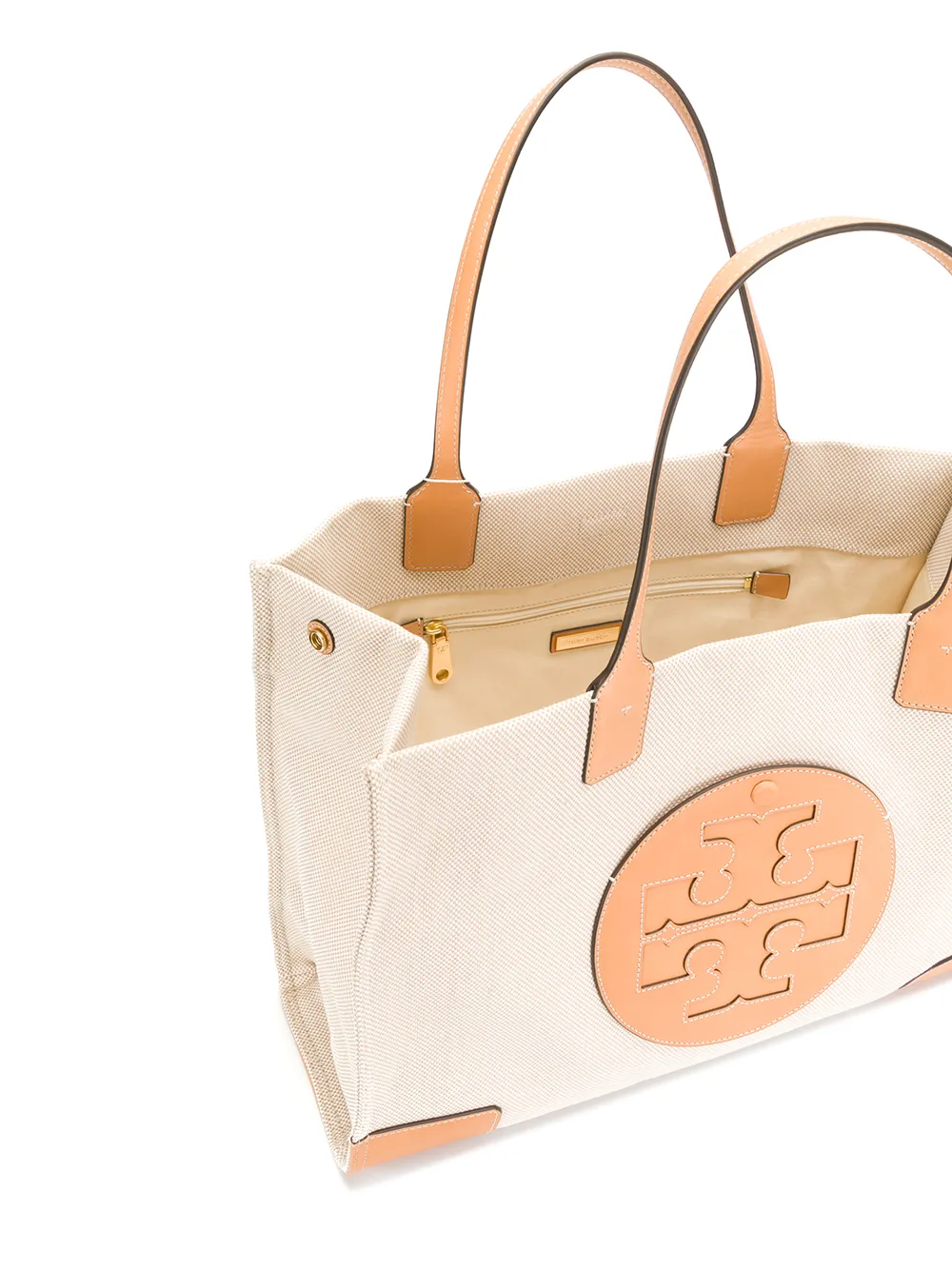 embroidered logo tote