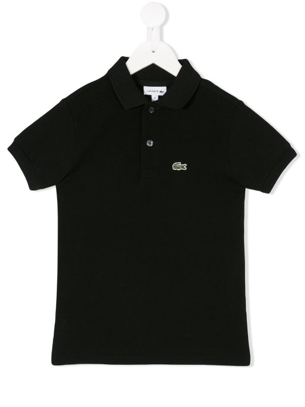 kids black polo shirt