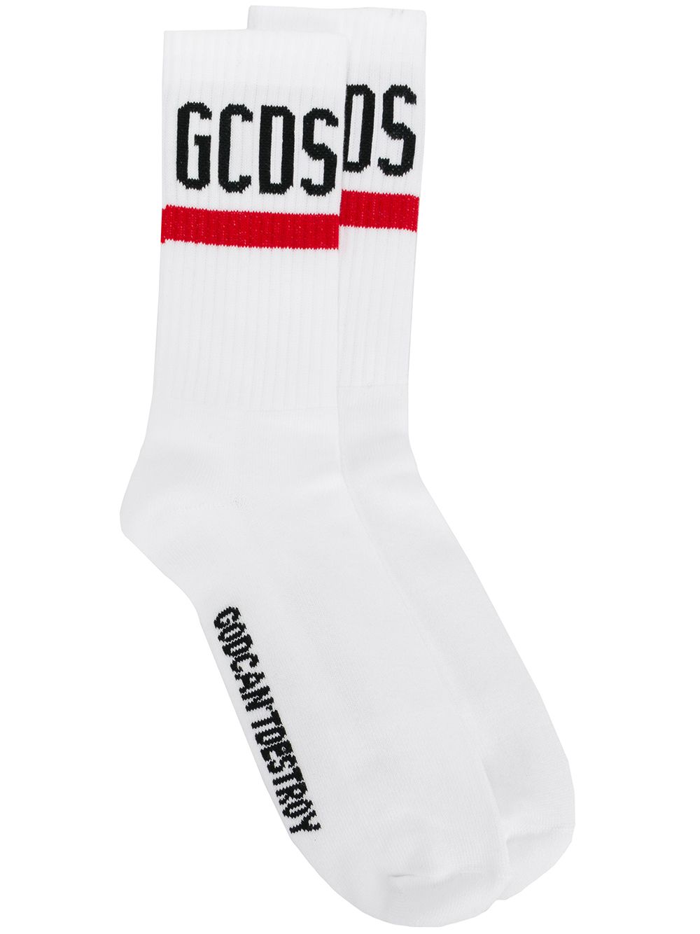 logo stripe socks