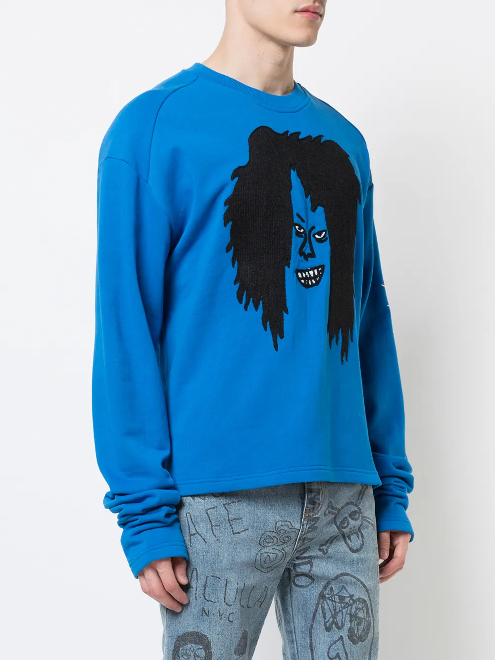 Haculla Too Ugly sweater Blauw