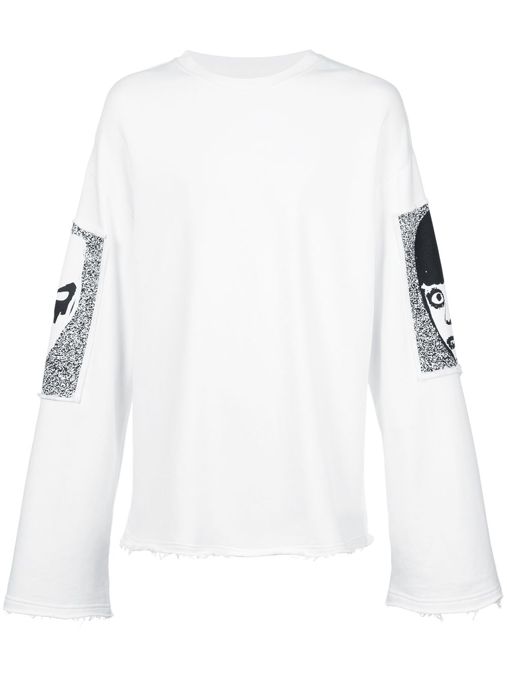 Shop Haculla They're Here Sweatshirt In White
