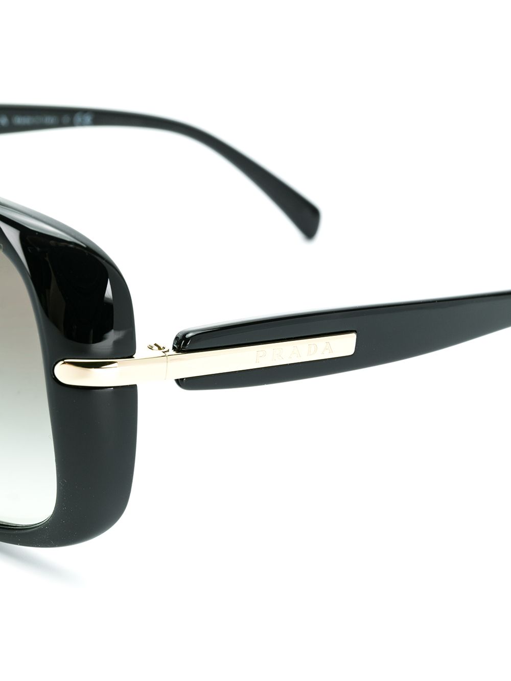 фото Prada Eyewear oversized sunglasses