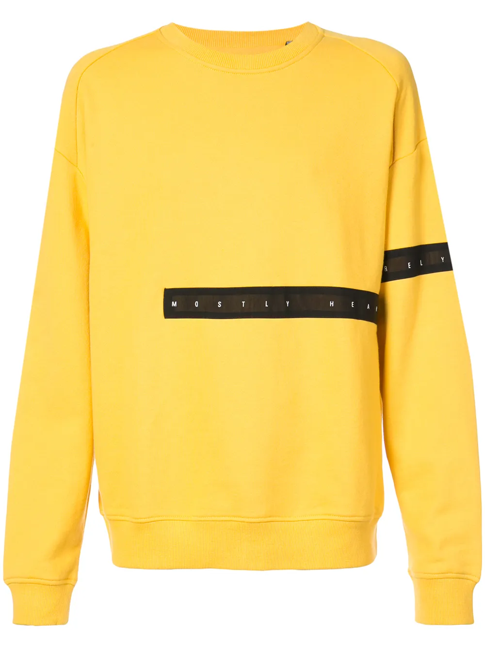 

Mostly Heard Rarely Seen Cut Here sweatshirt - Amarillo