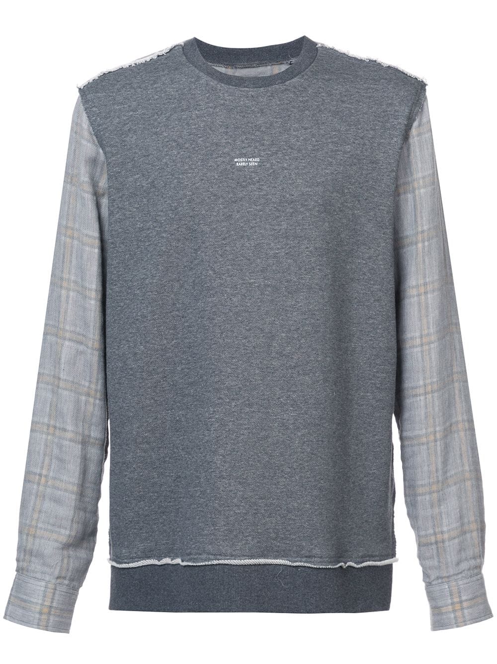 Shop Mostly Heard Rarely Seen New Life Sweatshirt In Grey