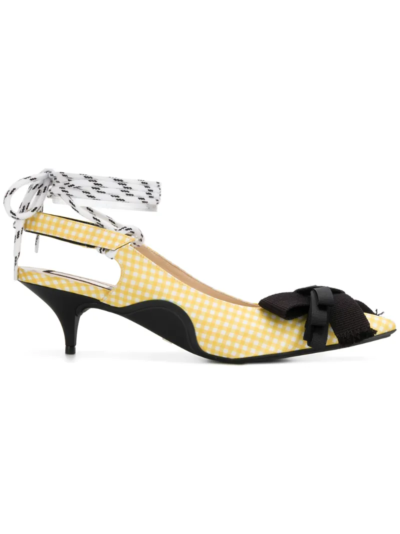bow embellished pumps Nº21