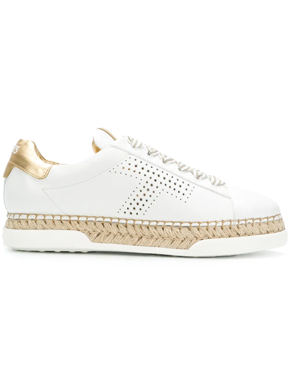 Tod's lace-up espadrille sneakers Tod's lace-up espadrille sneakers