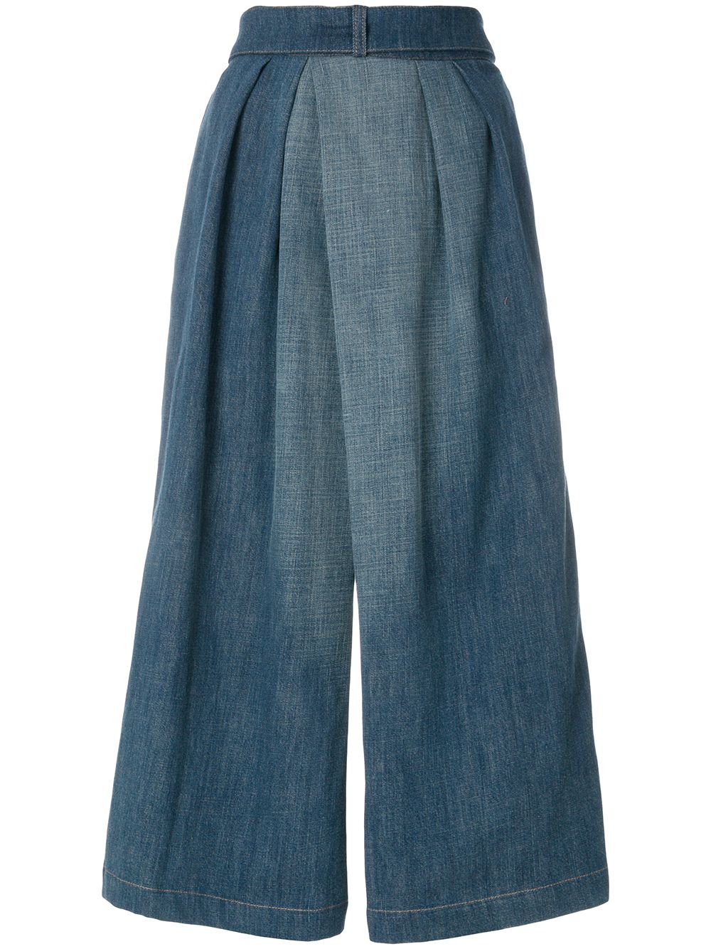 фото Loewe culotte denim trousers