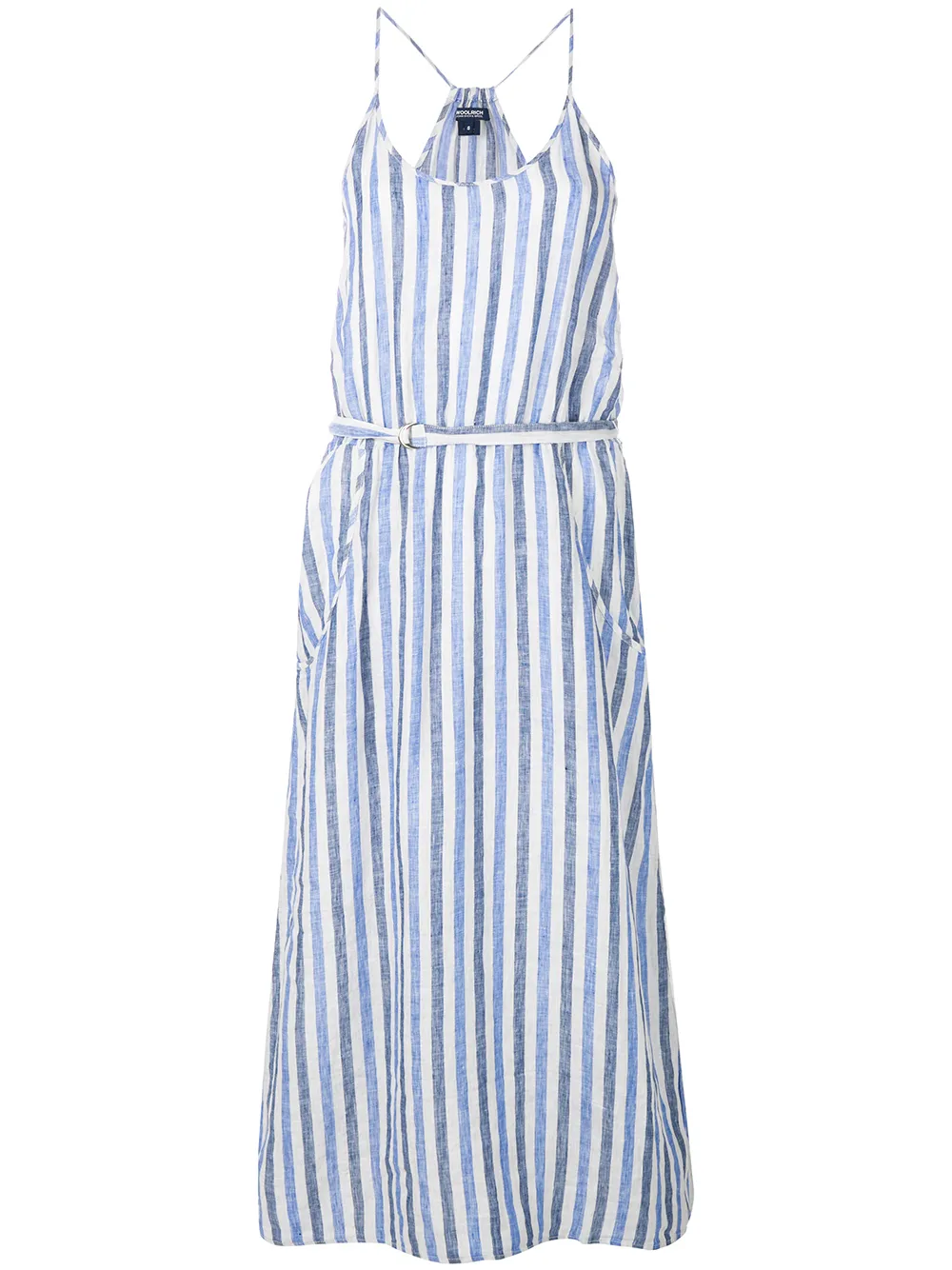 Woolrich Gestreiftes Hemd - Blau