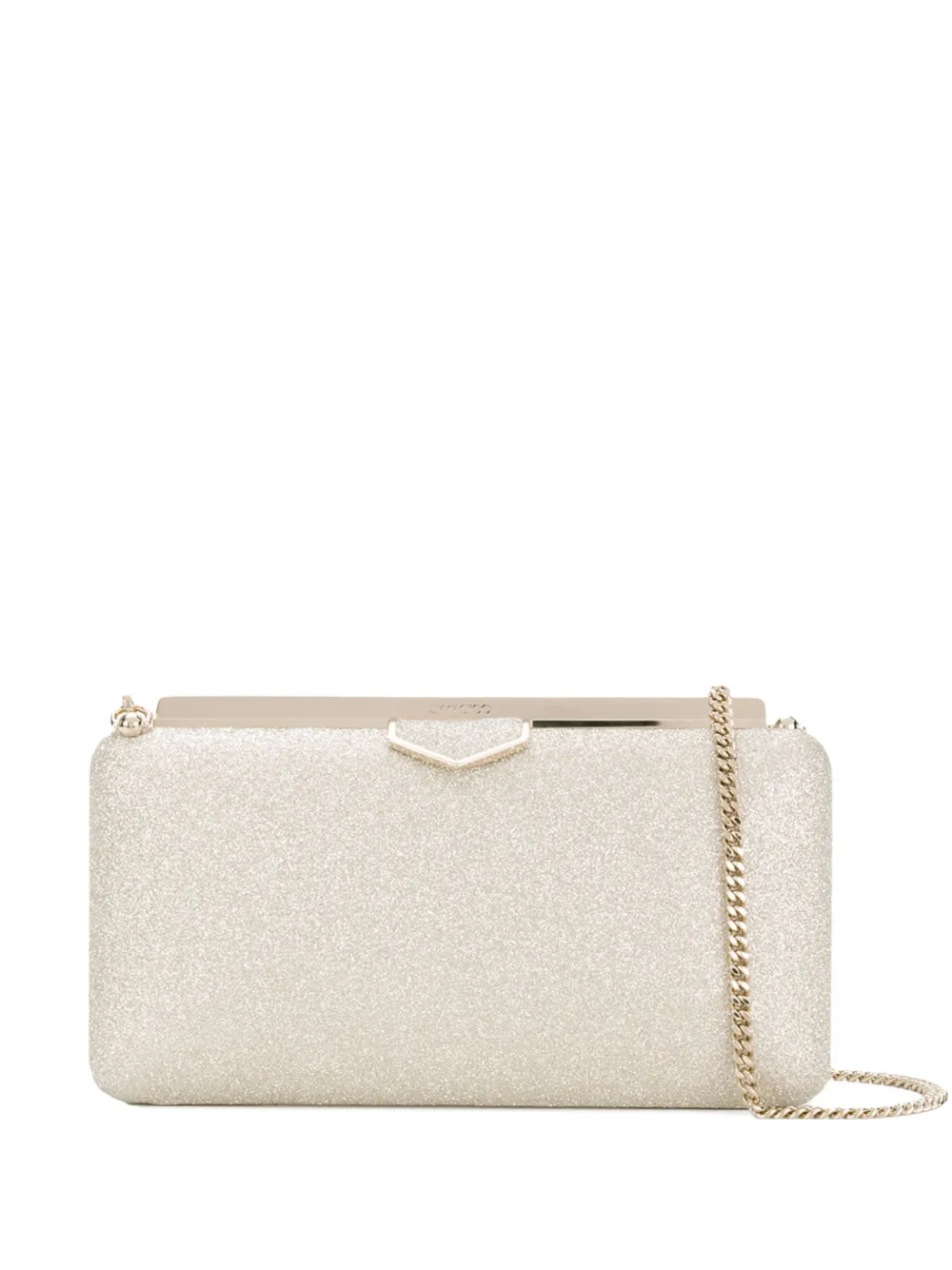 Jimmy Choo Ellipse clutch bag | Metallic | Image 1