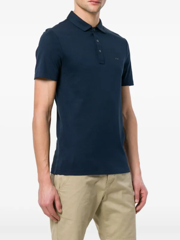 【再入荷】 Michael Kors Jersey Polo Shirt | Blue | FARFETCH トップス