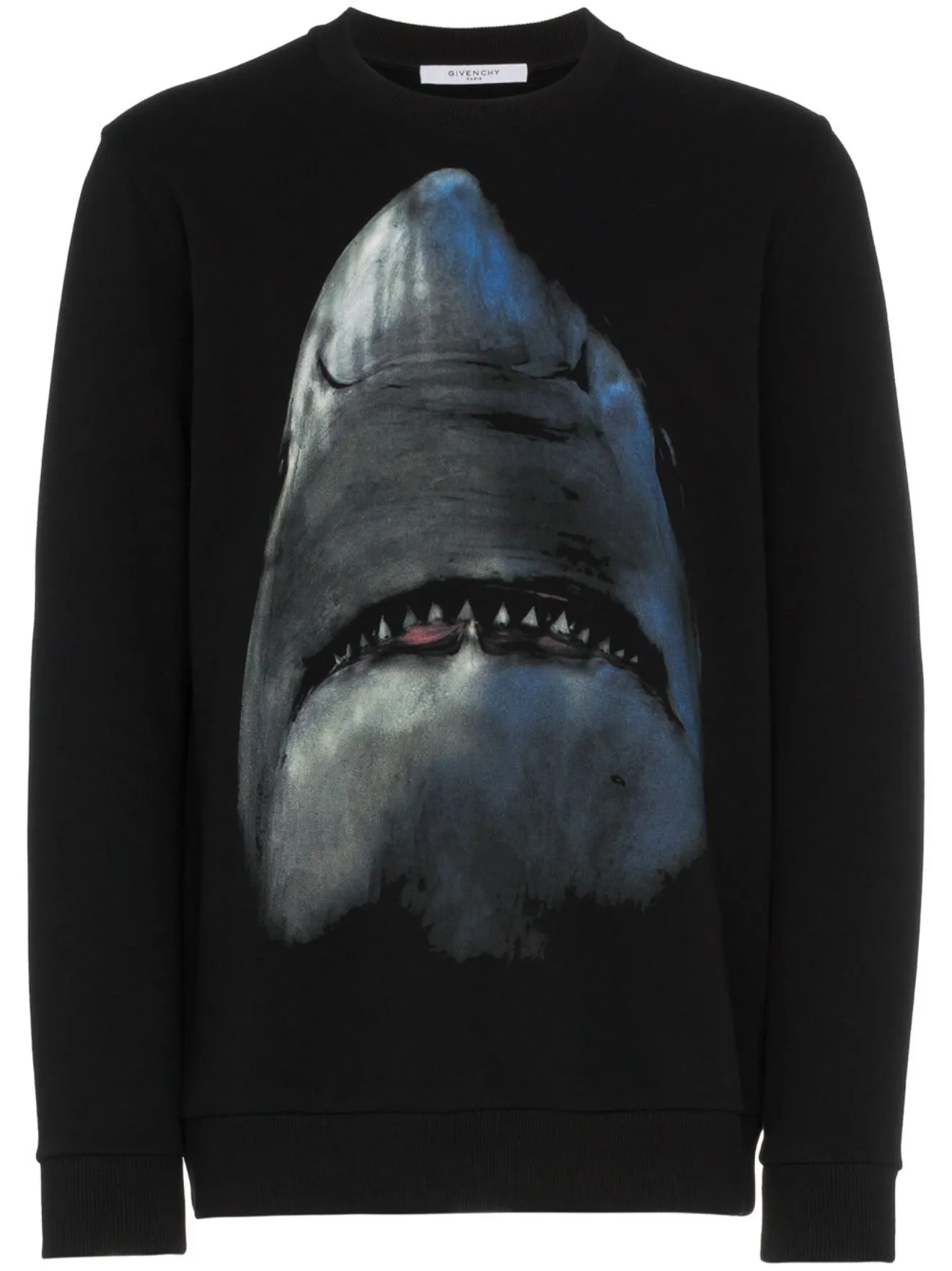 Givenchy shark print cotton long sleeve 
