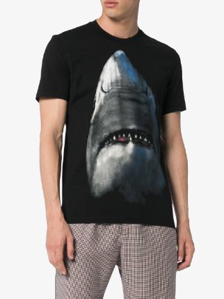 Givenchy Shark Print Cotton Short 