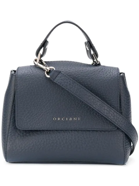 Orciani mini boxy logo shoulder bag