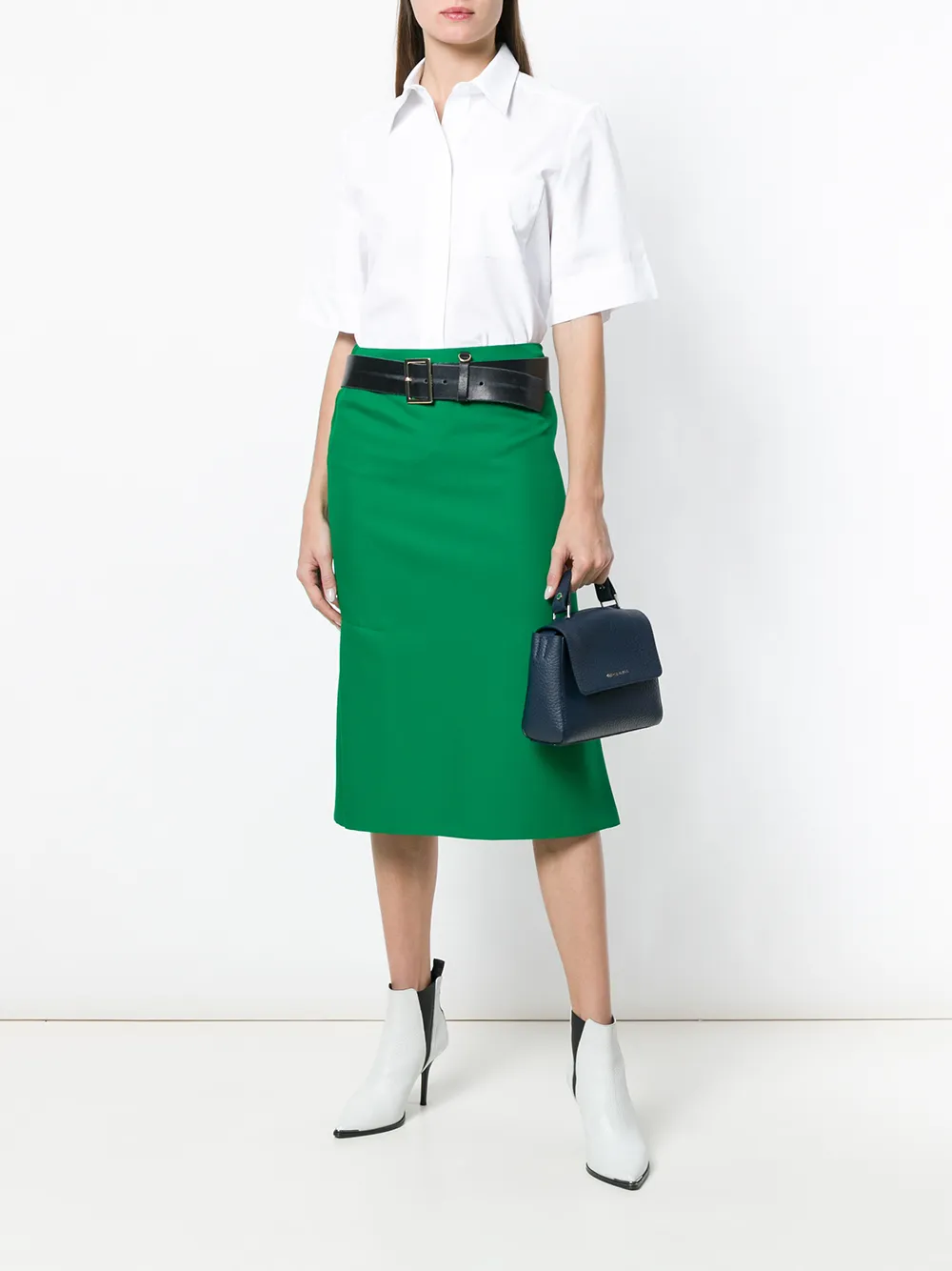 Mini Boxy Logo Shoulder Bag