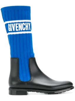 givenchy leather sock boots