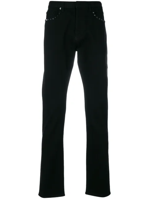 valentino rockstud jeans