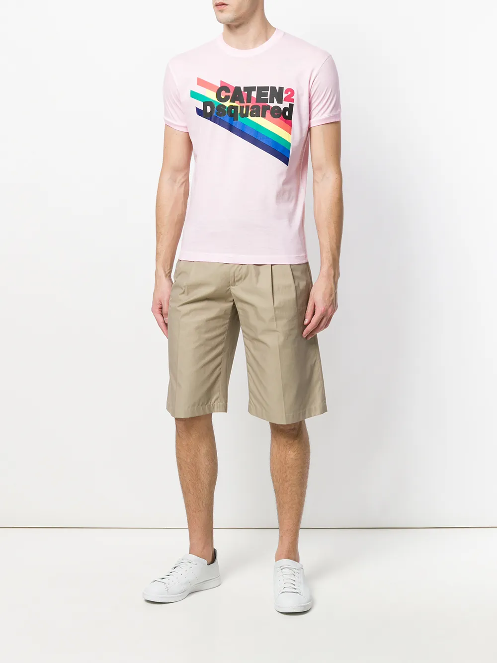 t shirt con arcobaleno