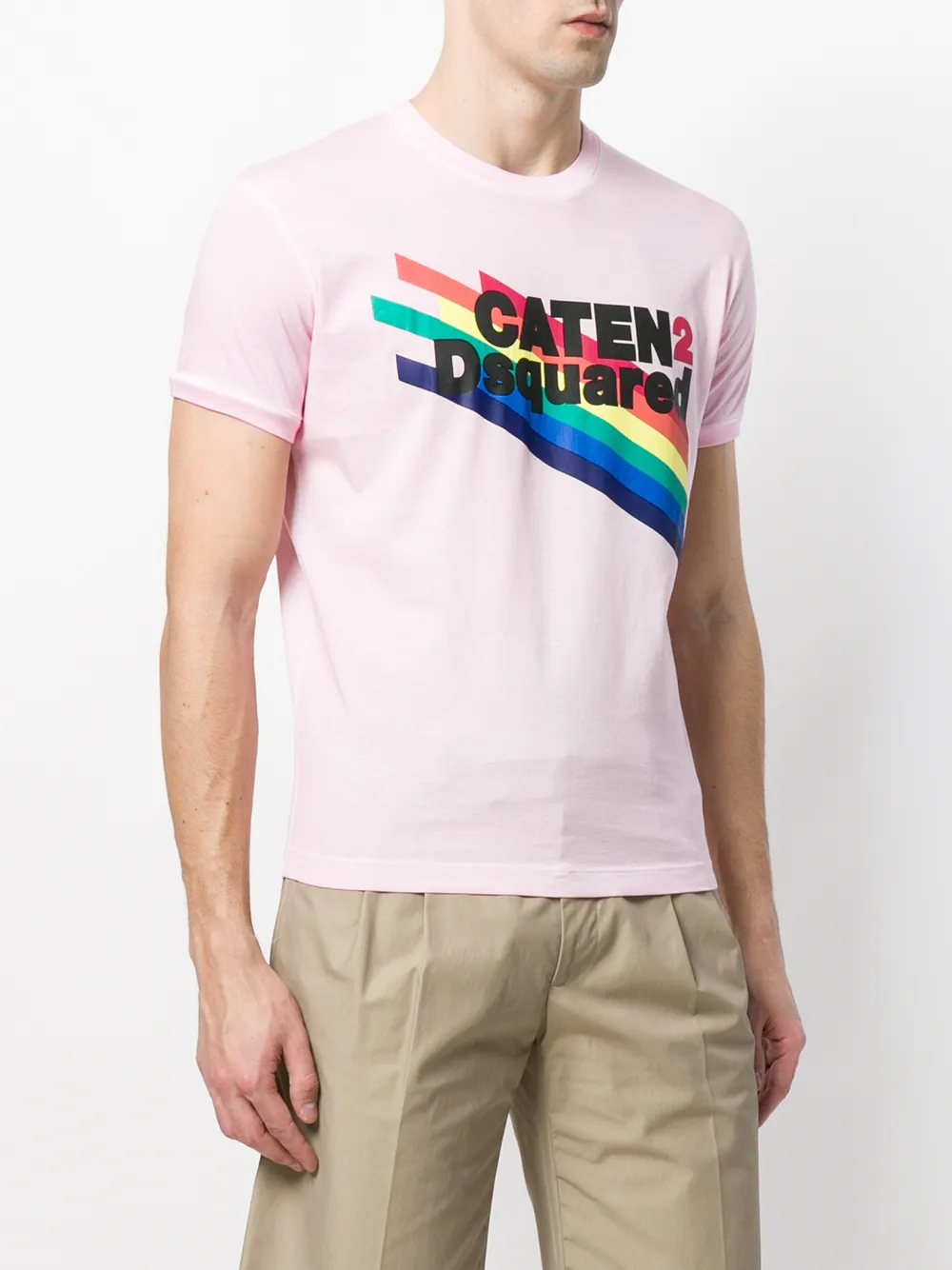 t shirt con arcobaleno