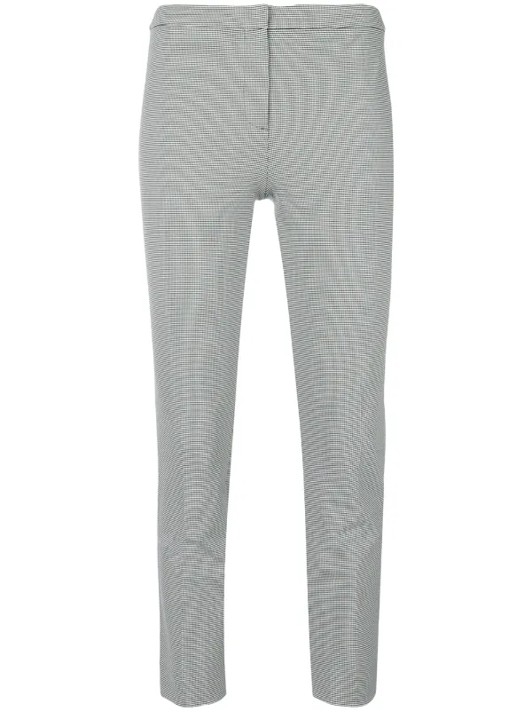 houndstooth skinny trousers