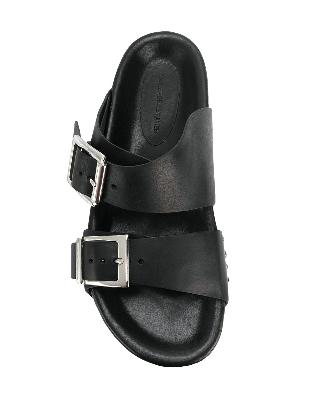 Alexander McQueen Buckled Slides - Farfetch