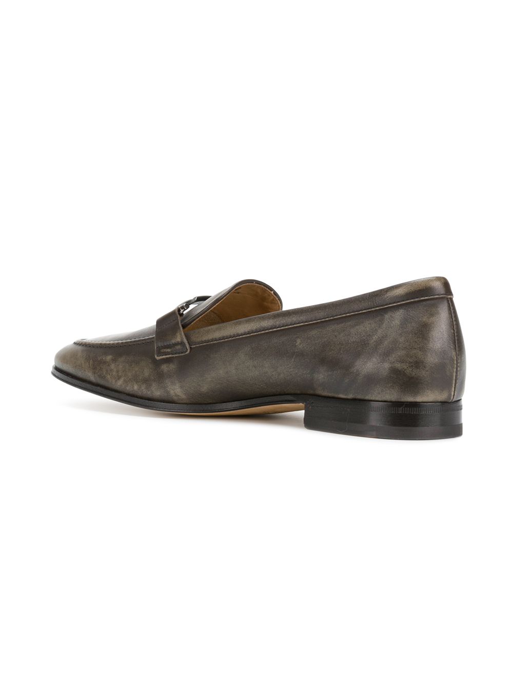 фото Tod's distressed Double T loafers