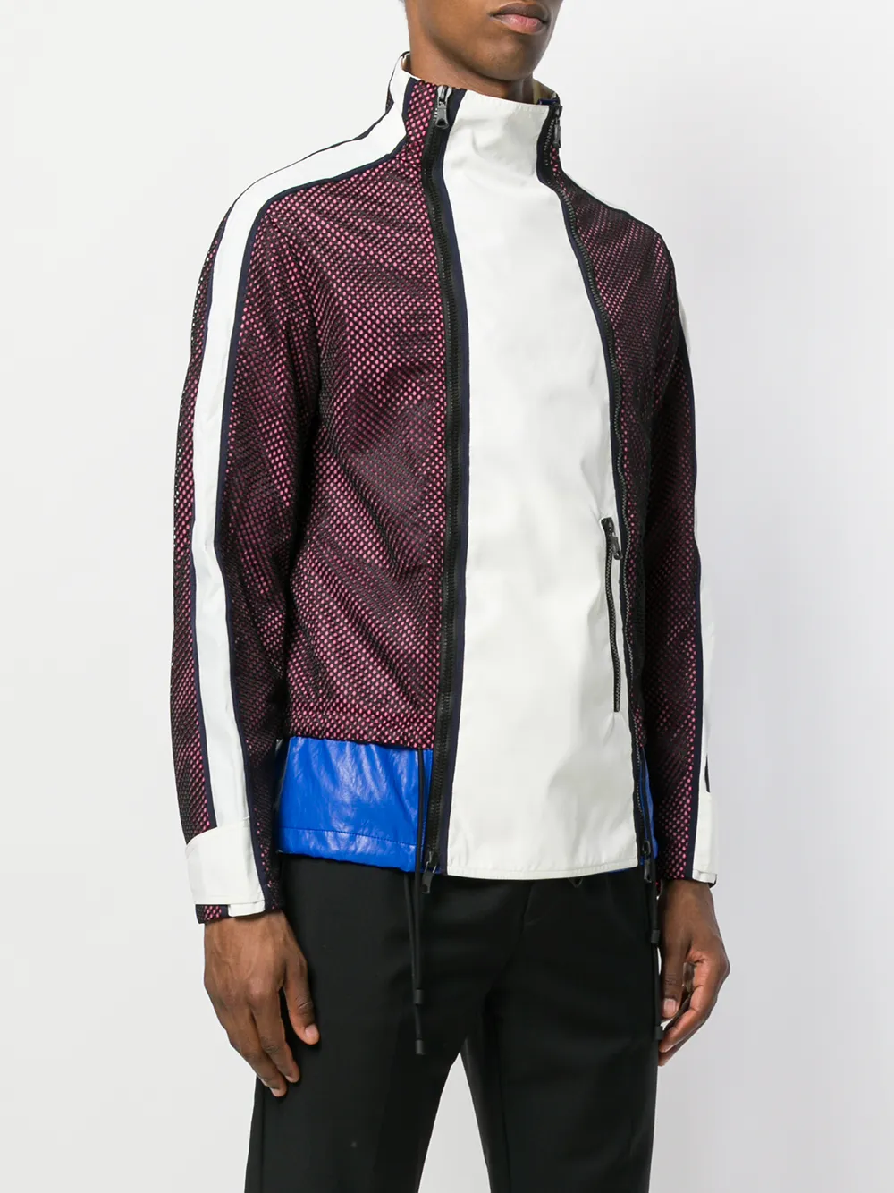 Valentino Garavani mesh-paneel lichtgewicht jack Veelkleurig