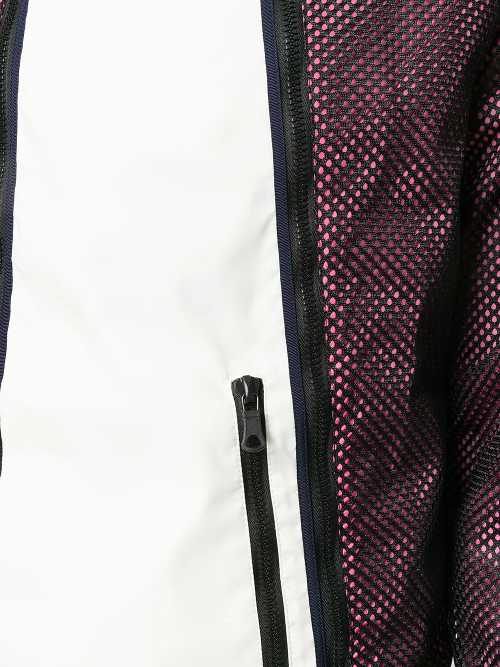 Valentino Garavani mesh-paneel lichtgewicht jack Veelkleurig