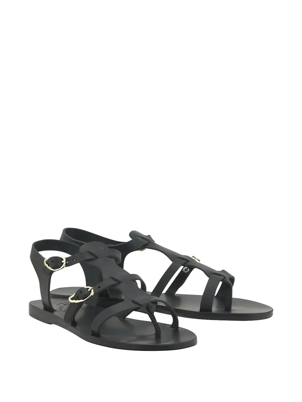 Ancient Greek Sandals Grace Kelly sandalen Zwart