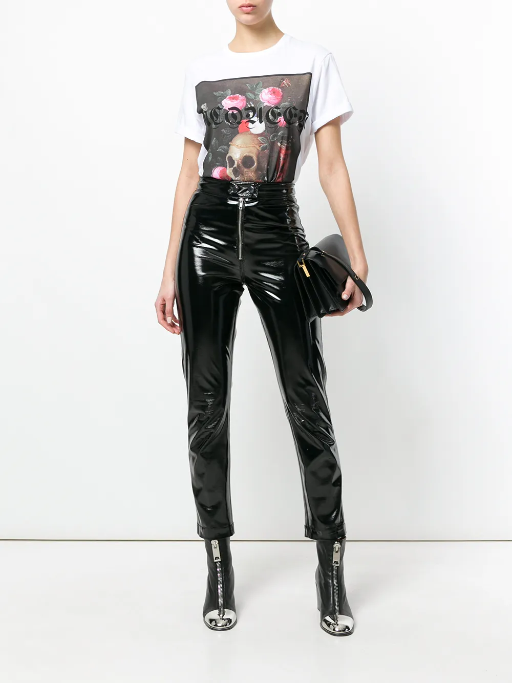  Alexander Mcqueen 'still Life' T Shirt   Weiß 