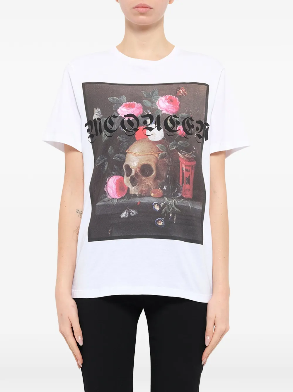 Alexander McQueen 'Still Life' T-Shirt - Weiß