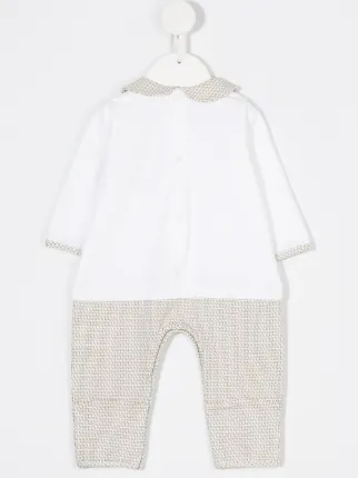 Fendi Kids Monogram Three Piece Babygrow Set Farfetch