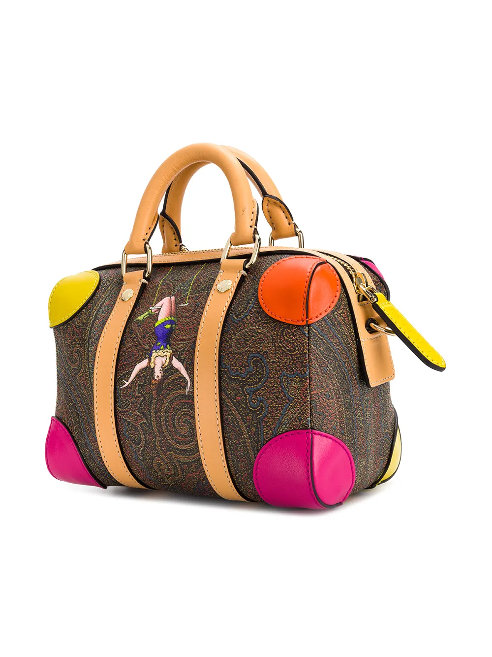 etro printed medium paisley handbag