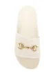 Gucci horsebit perforated sliders