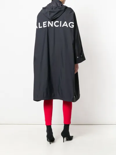 balenciaga rain coat