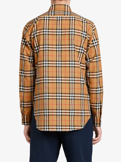 Burberry Rainbow vintage check shirt - Online AW18 - Quick Shipping, Price