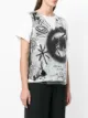 MM6 Maison Margiela semi sheer graphic vest