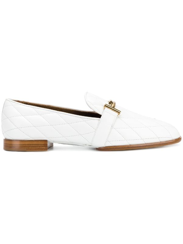Tod's Double T Quilted Loafers - Farfetch
