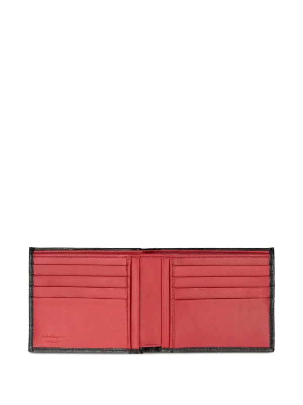 Ferragamo Gancini Bifold Wallet | Black | FARFETCH ZA