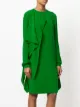 Calvin Klein 205W39nyc Seidenkleid mit gebundenen Ärmeln