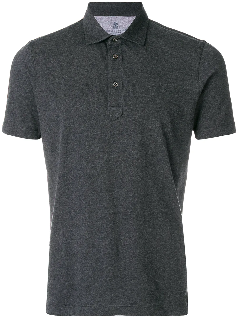 Brunello Cucinelli Polo classica - Grigio