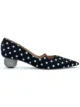 Image 1 of Paul Andrew polka dot Ankara pumps