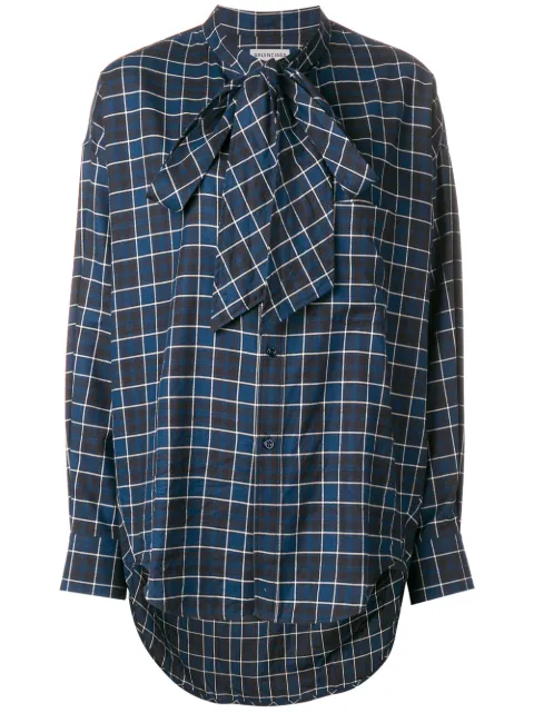 balenciaga swing masculine shirt