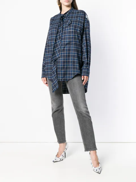 balenciaga swing masculine shirt